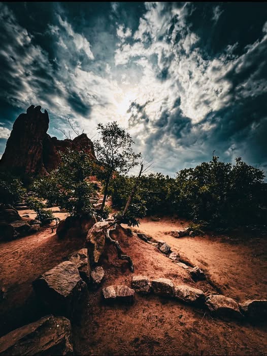 IN THE GARDEN OF THE GODS