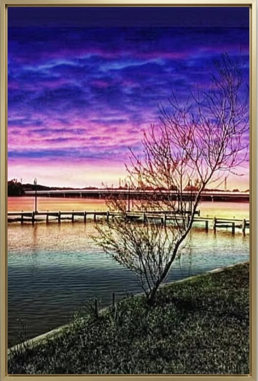 SUNSET WALK AT THE HARBOR