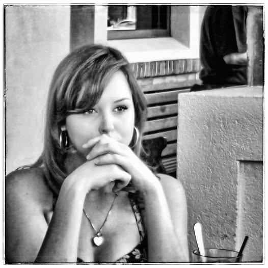 LOST IN HER THOUGHTS