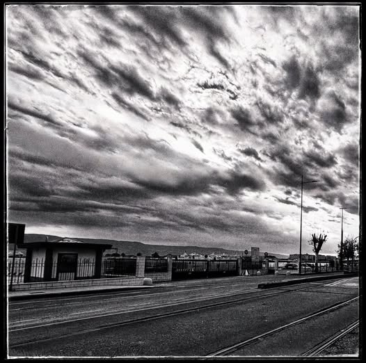 CLOUDY VANISHIN’ LINES / BY THE RAILS