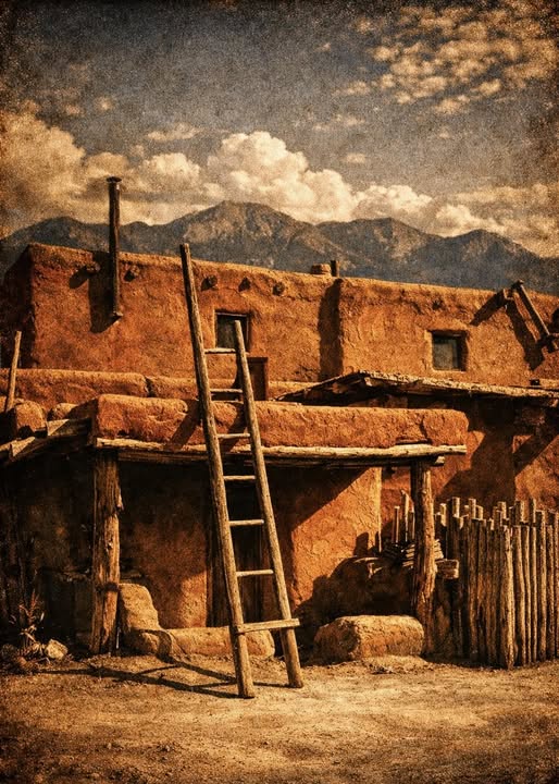 TAOS PUEBLO NATIVE HOME