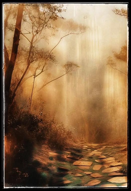 WALKING THROUGH THE WOODS