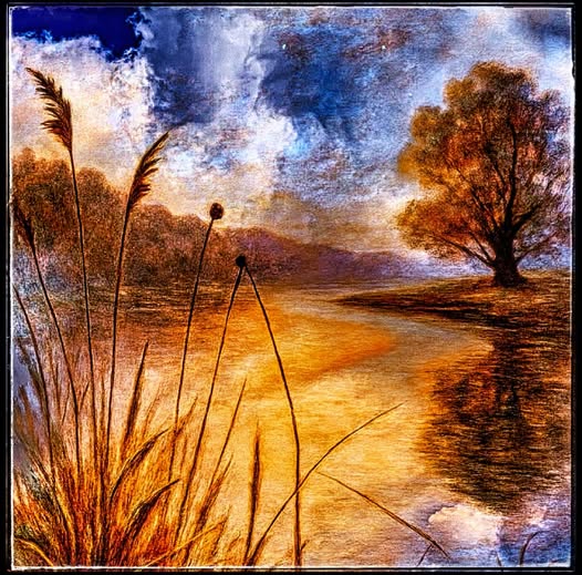 ARBOL Y BRAZO PANTANOSO / LONELY TREE BY THE BAYOU