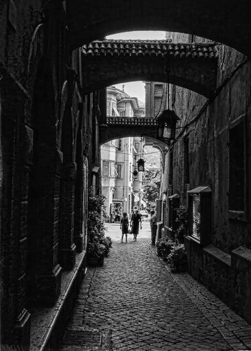 IN A DARK ALLEY