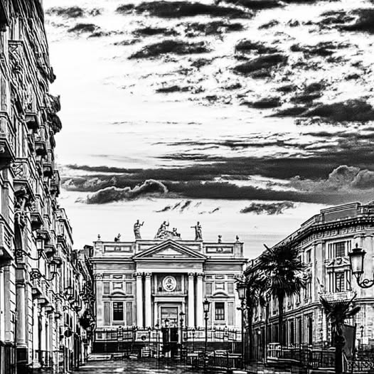 SAINT BLAISE CHURCH ON STESICORO SQUARE