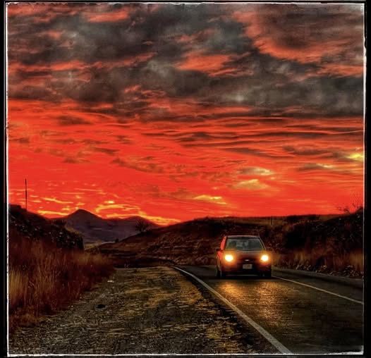 AT SUNSET / COMING BACK FROM COLONIA JUAREZ