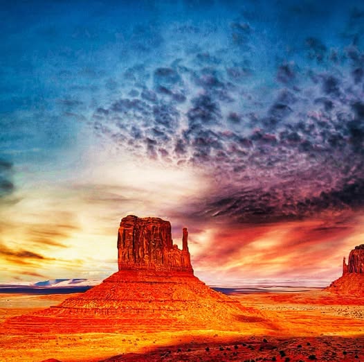 RED SHADOWS / ON NAVAJO LAND