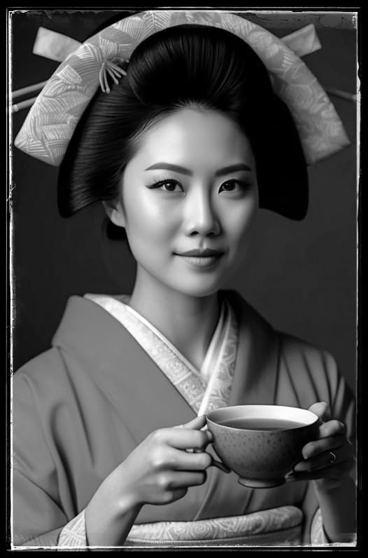 PORTRAIT/ BEFORE THE TEA CEREMONY
